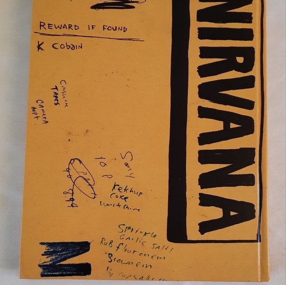 Kurt Cobain Journals First Edition Hard Cover Autobiography - Picture 9 of 10